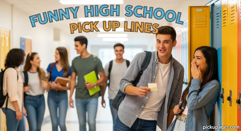 Funny High School Pick Up Lines