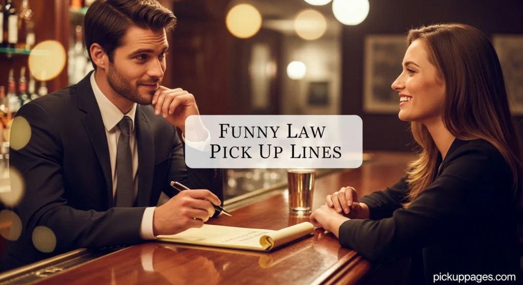 Funny Law Pick Up Lines