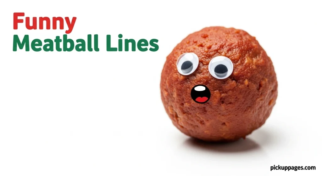 Funny Meatball Lines