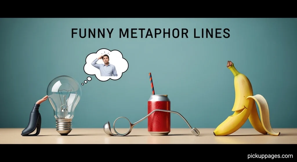 Funny Metaphor Lines