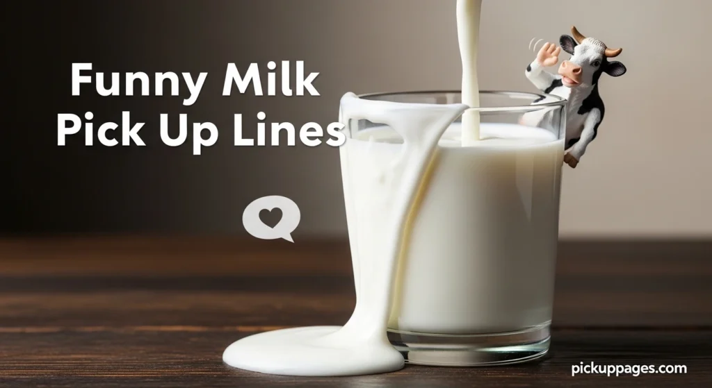 Funny Milk Pick Up Lines
