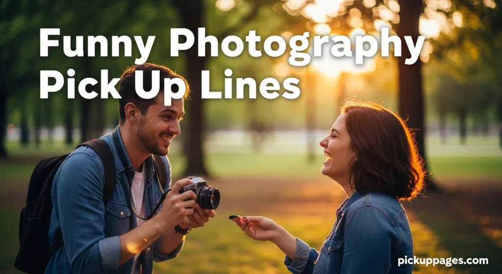 Funny Photography Pick Up Lines