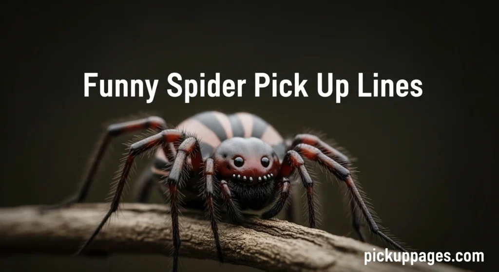 Funny Spider Pick Up Lines