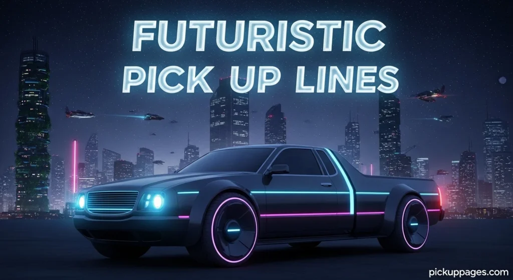 Futuristic Pick Up Lines