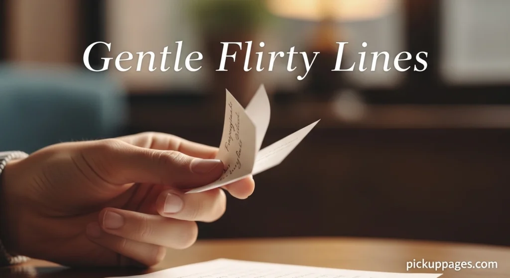 Gentle Flirty Lines