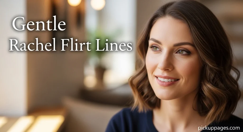 Gentle Rachel Flirt Lines