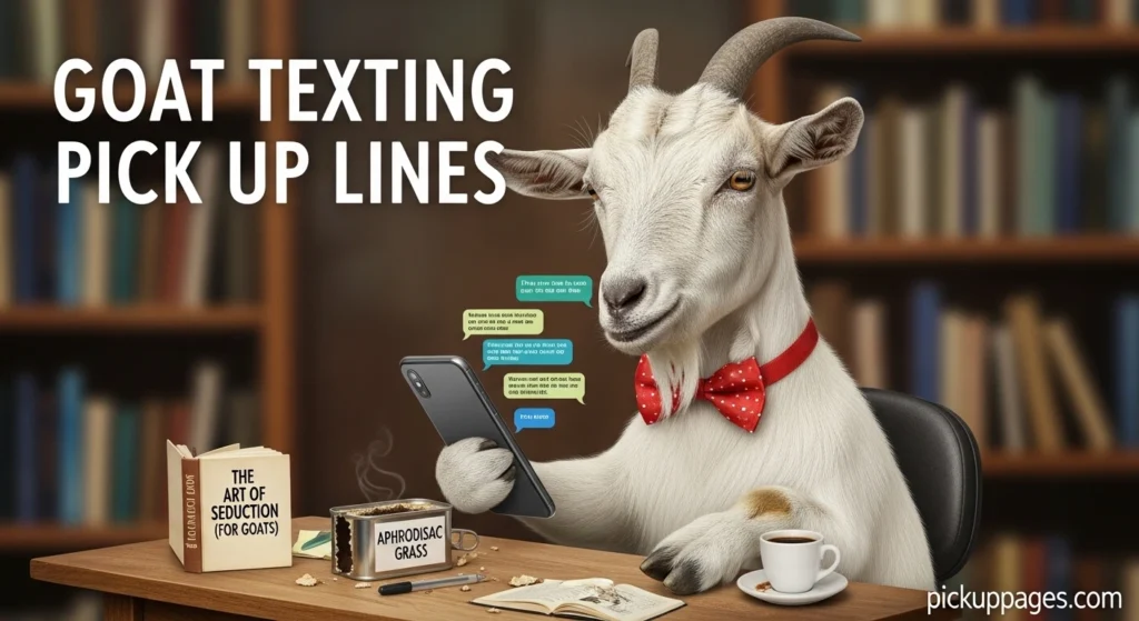 Goat Texting Pick Up Lines