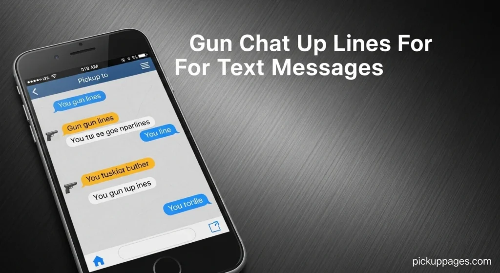 Gun Chat Up Lines For Text Messages