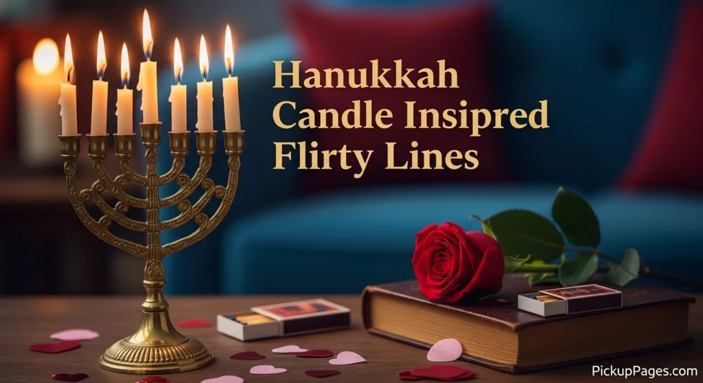 Hanukkah Candle Inspired Flirty Lines