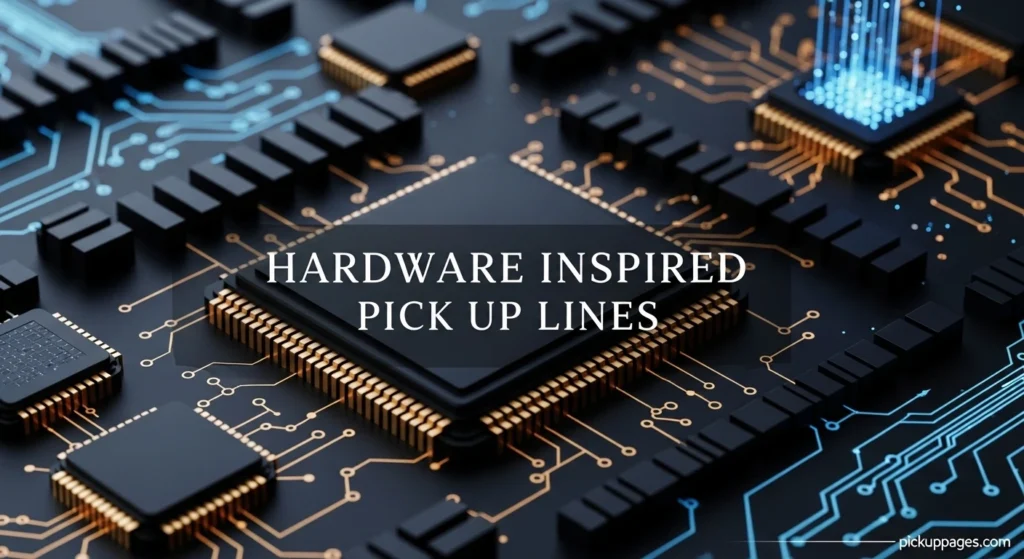 Hardware Inspired Pick Up Lines