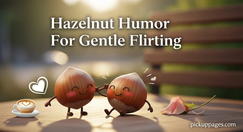 Hazelnut Humor For Gentle Flirting