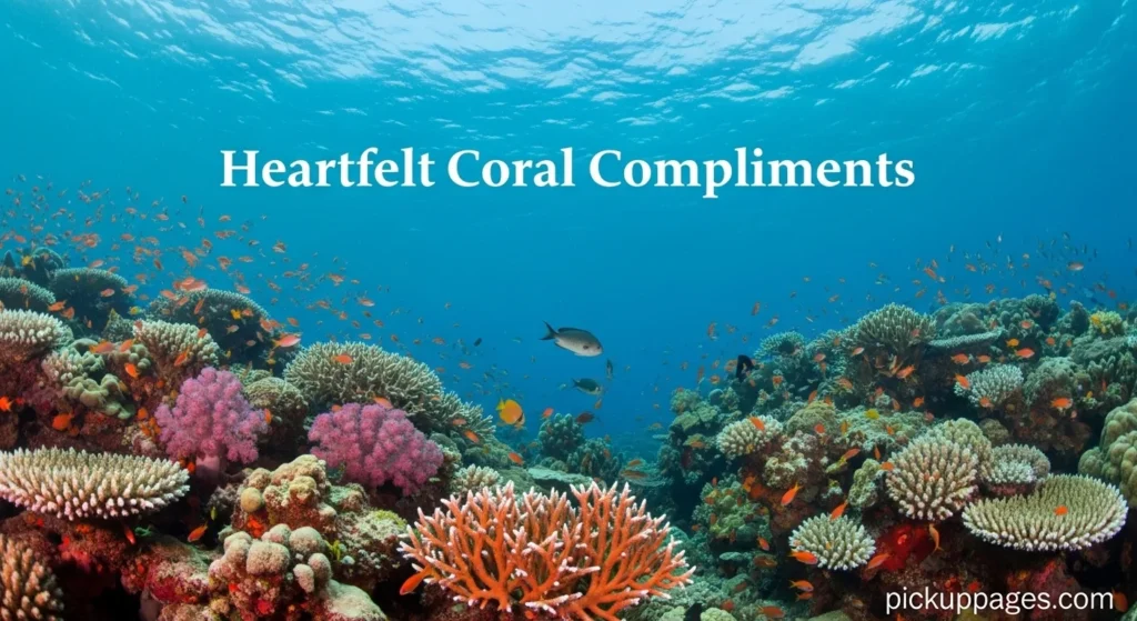Heartfelt Coral Compliments