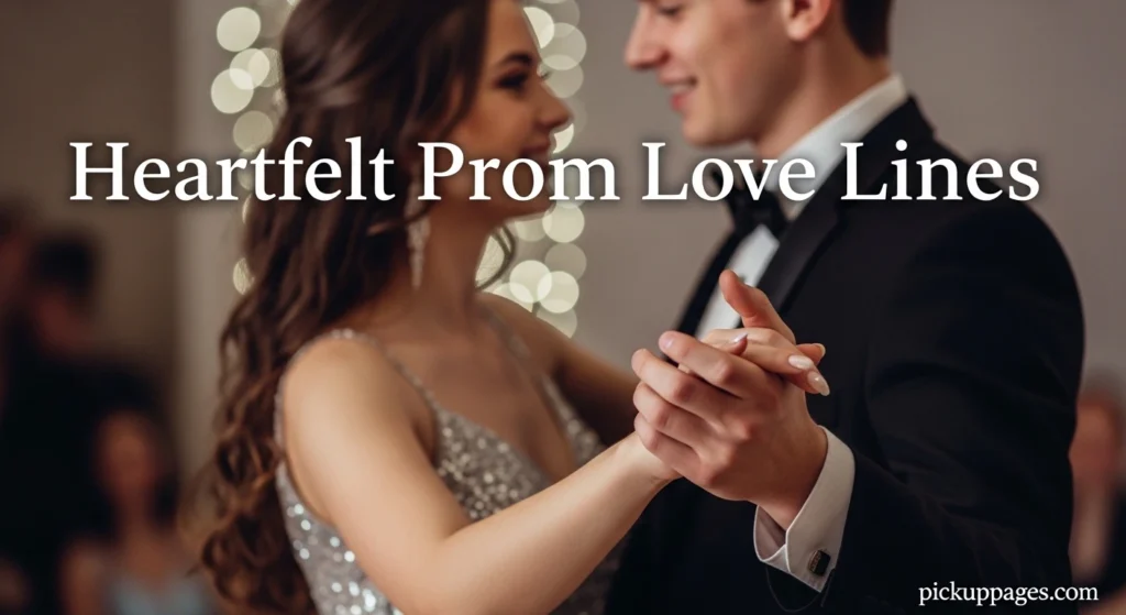 Heartfelt Prom Love Lines