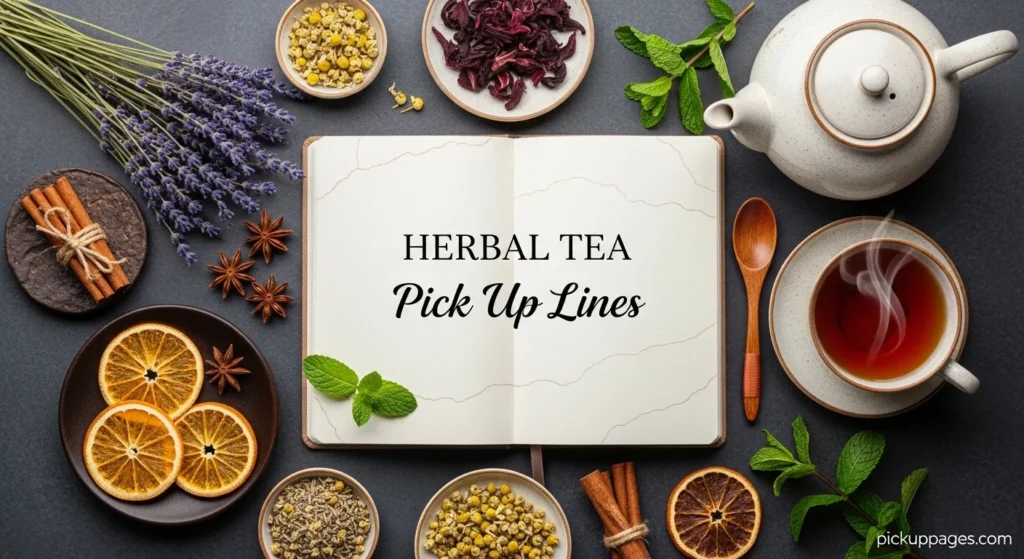 Herbal Tea Pick Up Lines