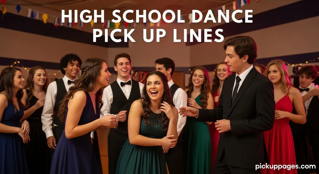 High School Dance Pick Up Lines