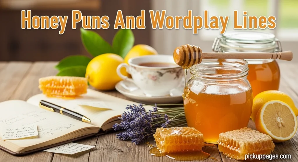 Honey Puns And Wordplay Lines