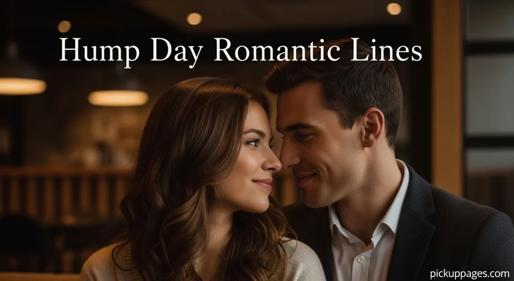 Hump Day Romantic Lines