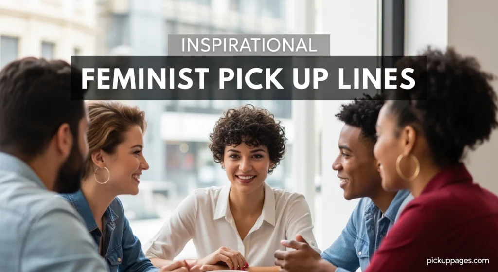 Inspirational Feminist Pick Up Lines