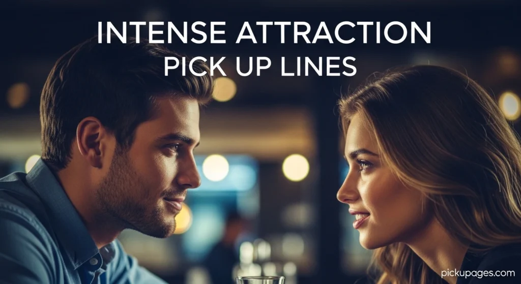 Intense Attraction Pick Up Lines