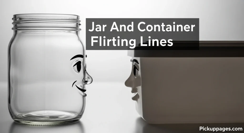 Jar And Container Flirting Lines