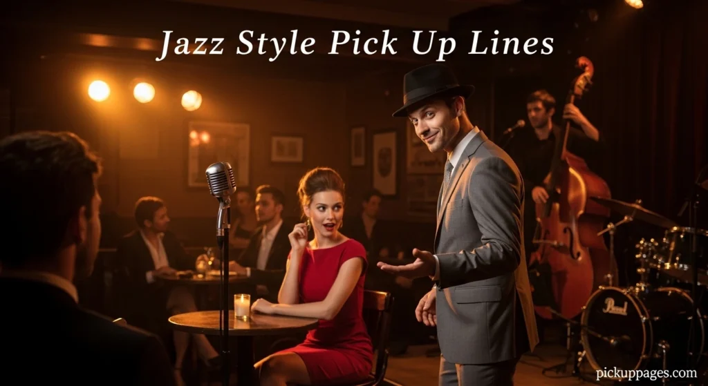 Jazz Style Pick Up Lines