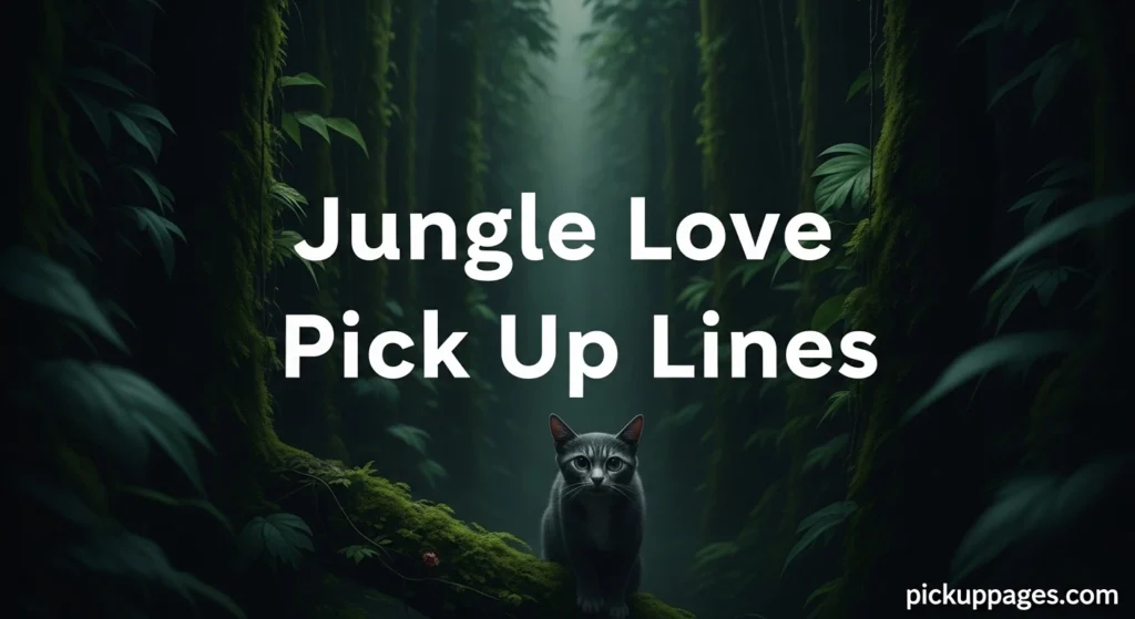 Jungle Love Pick Up Lines