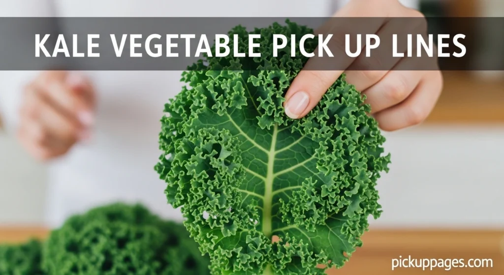 Kale Vegetable Pick Up Lines