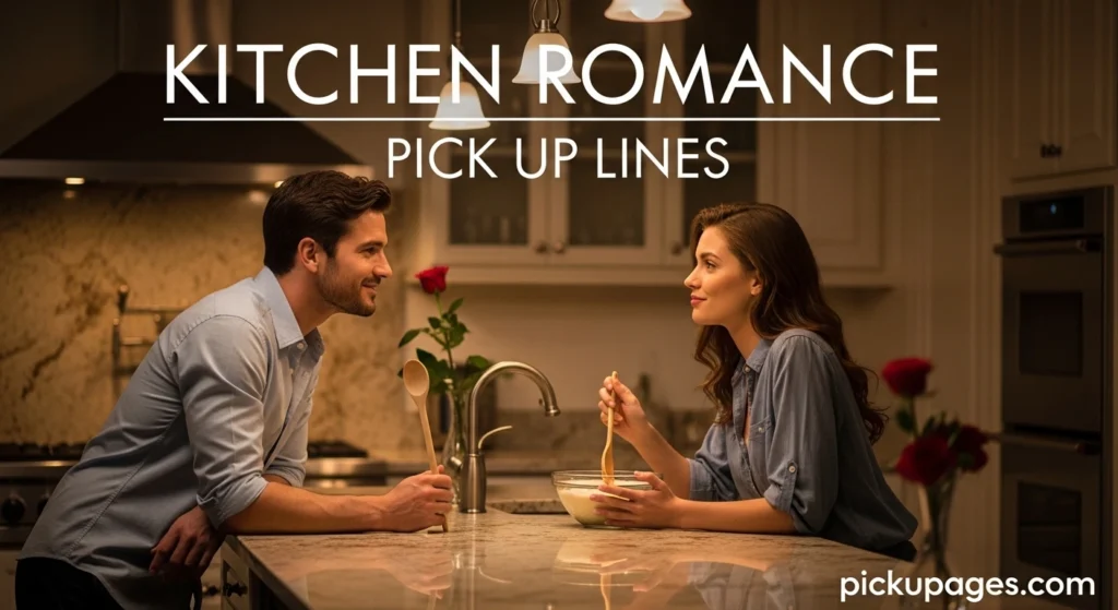 Kitchen Romance Pick Up Lines