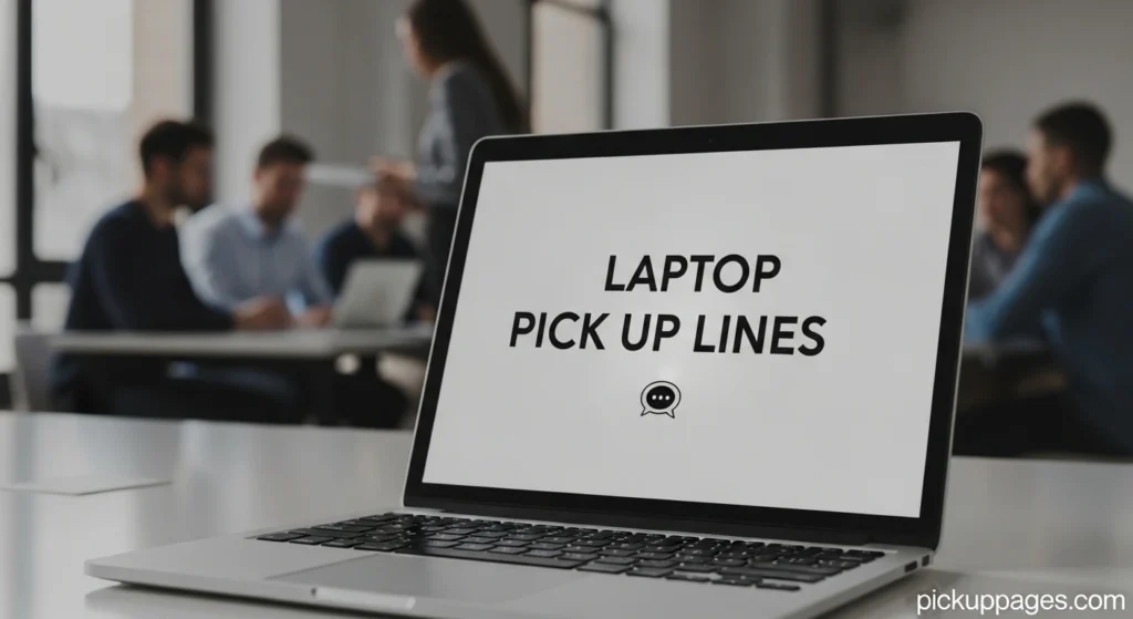 Laptop Pick Up Lines