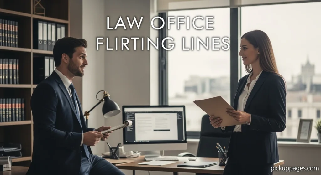 Law Office Flirting Lines