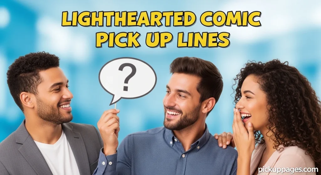 Lighthearted Comic Pick Up Lines