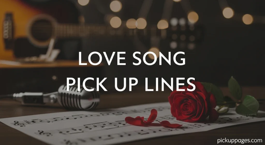 Love Song Pick Up Lines