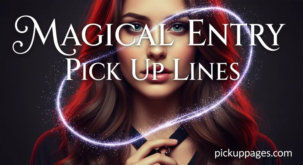Magical Entry Pick Up Lines