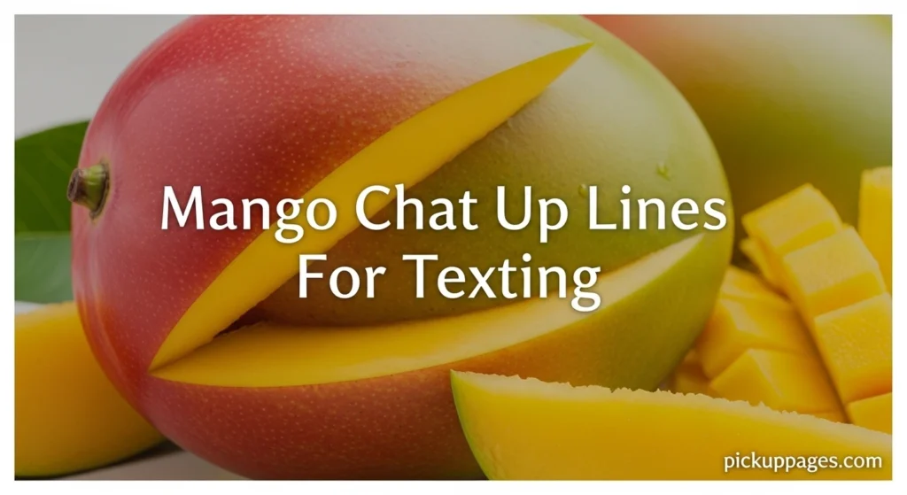 Mango Chat Up Lines For Texting