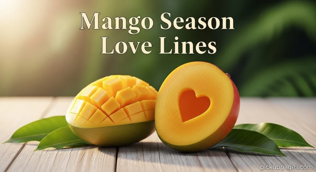 Mango Season Love Lines