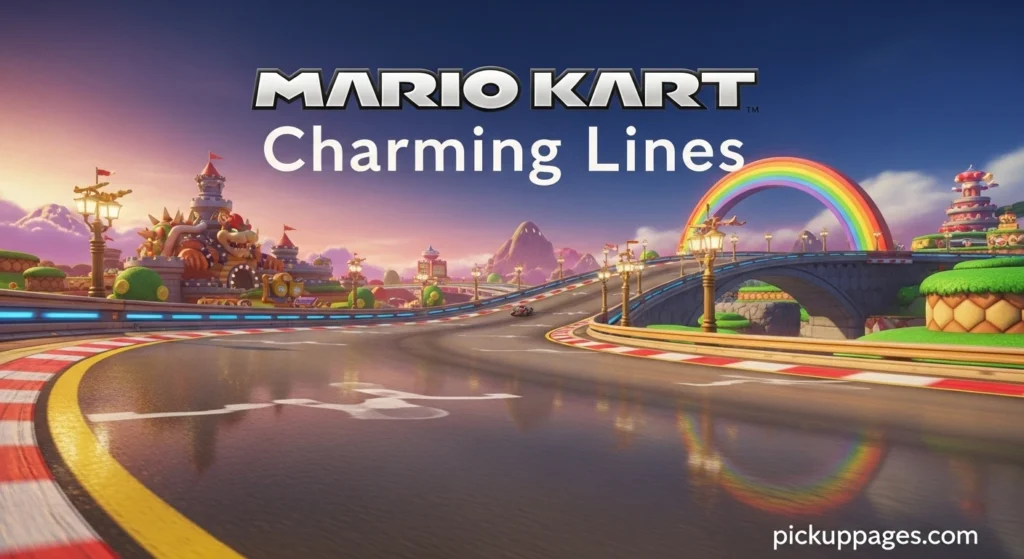 Mario Kart Charming Lines