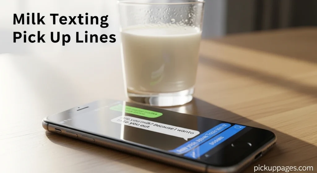 Milk Texting Pick Up Lines