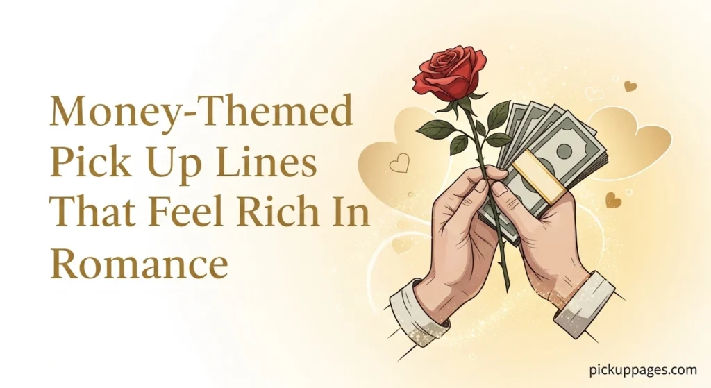 Money-Themed Pick Up Lines That Feel Rich In Romance