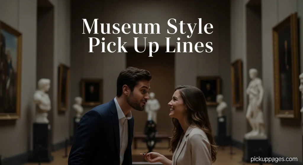 Museum Style Pick Up Lines
