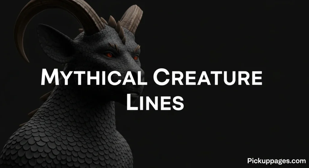 Mythical Creature Lines