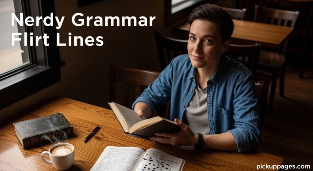 Nerdy Grammar Flirt Lines