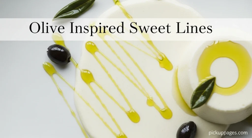 Olive Inspired Sweet Lines
