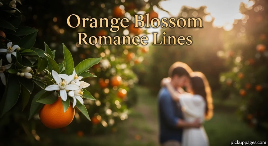 Orange Blossom Romance Lines