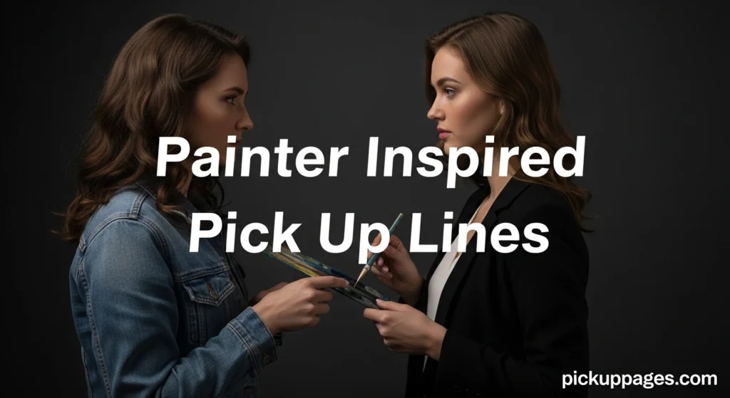 Painter Inspired Pick Up Lines