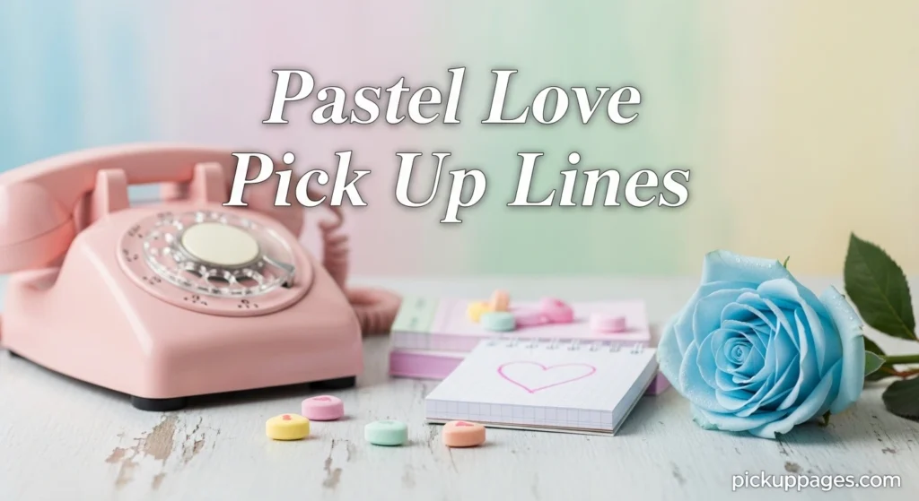 Pastel Love Pick Up Lines
