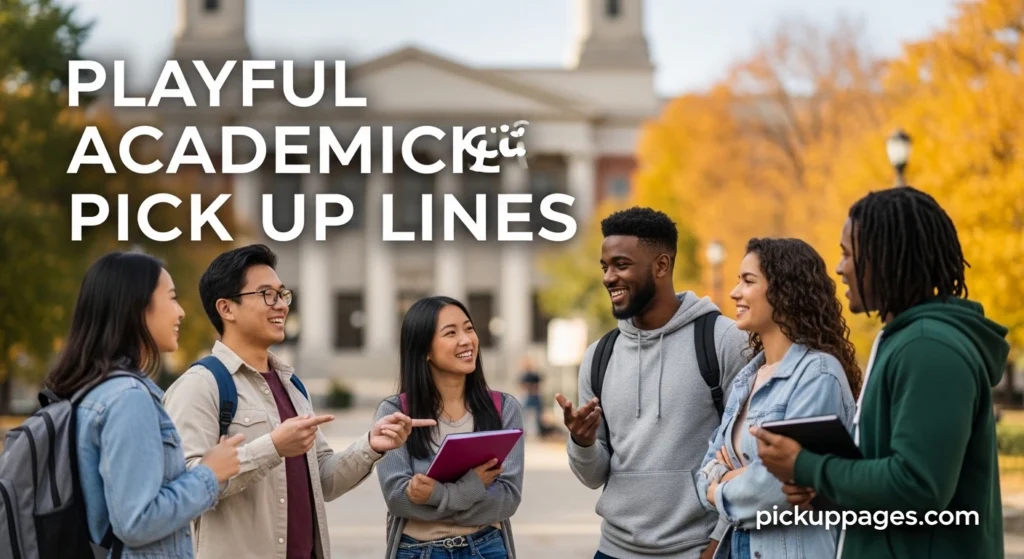 Playful Academic Pick Up Lines