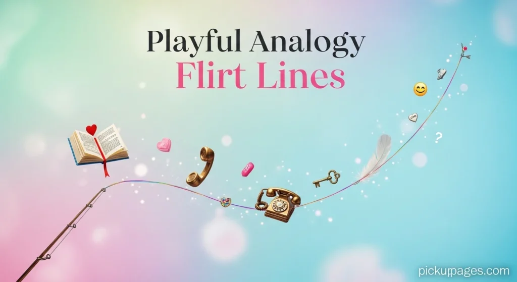 Playful Analogy Flirt Lines