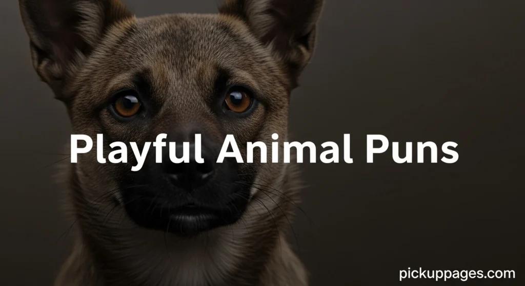 Playful Animal Puns