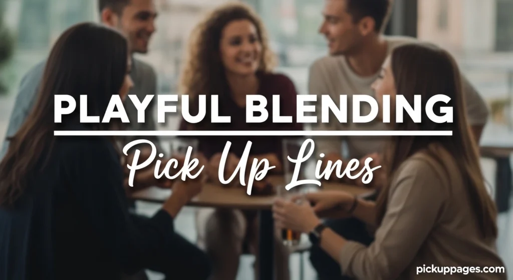 Playful Blending Pick Up Lines