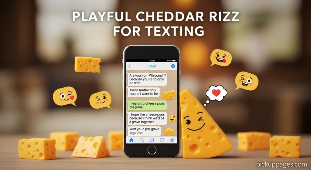 Playful Cheddar Rizz For Texting